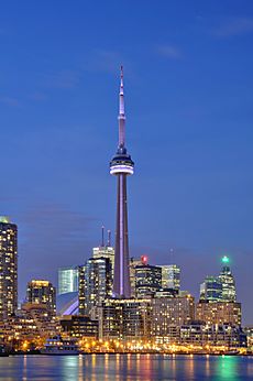 Toronto - ON - CN Tower bei Nacht2