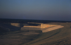 Wright Patman Lake Spillway During the 1960s - Taken From the West Side