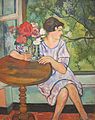 Young Girl in Front of a Window by Suzanne Valadon, San Diego Museum of Art