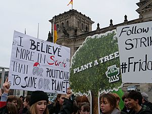 "FridaysForFuture" protest Berlin 14-12-2018 04