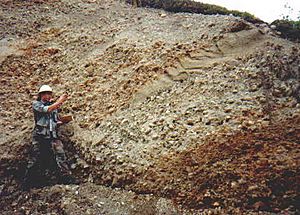 Alluvial Gravels at the Blue Ribbon Mine Alaska