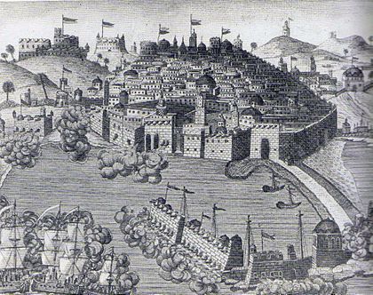 Bombardement d'Alger.1682
