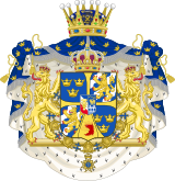 Coat of arms Prince héritier de Suède (1907-1950)2.svg
