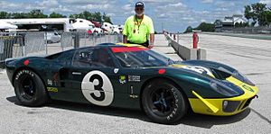 Ford GT40 P-2090 at Road America