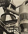 Ford Plant, River Rouge, Blast Furnace and Dust Catcher, by Charles Sheeler