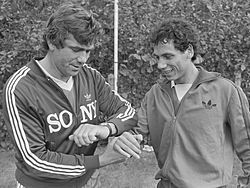 Hans Eykenbroek en Ricky Talan (1982)