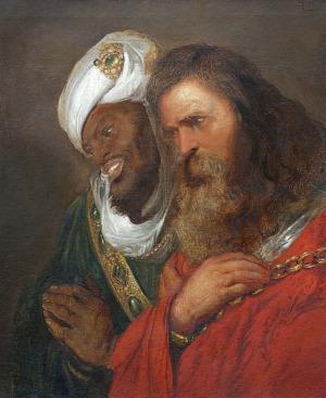 Jan Lievens- King Guy of Lusignan and King Saladin