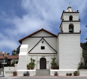 Mission San Buenaventura, Ventura, California LCCN2013631959 (cropped)
