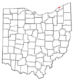 Location of Grand River, Ohio