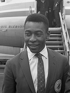 Pelé Schiphol 1962