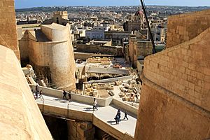 Restauration de la citadelle de Victoria, Gozo