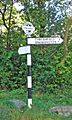 Signpost near Skirethorns - geograph.org.uk - 1009850