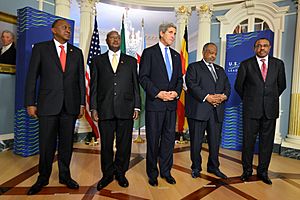 U.S.-Africa Leaders Summit South Sudan Meeting