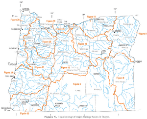 USGS Oregon river basins