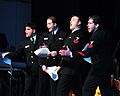 US Navy 091204-N-5508A-159 Members of the Navy Sea Chanters sing their comedy version of