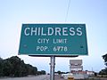 Childress City Limit