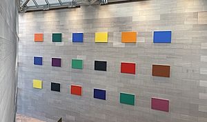 Color Panels for a Large Wall, 1978, Ellsworth Kelly at NGA 2022