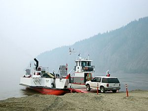 Dawson City Ferry