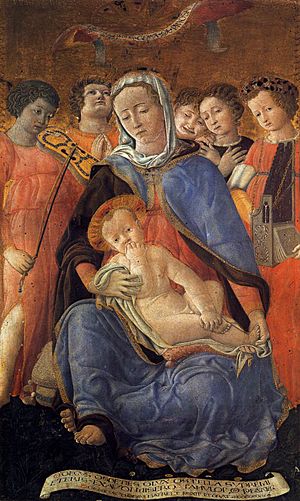 Domenico di Bartolo - Madonna of Humility - WGA06414