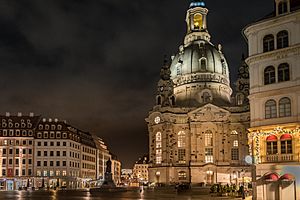Dresden Frauenkirche Nacht