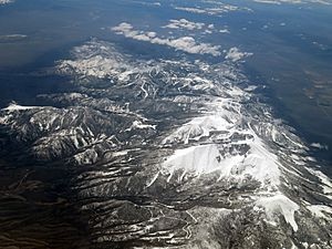 Great Basin National Park aerial view