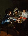 Judith Leyster A Game of Tric Trac