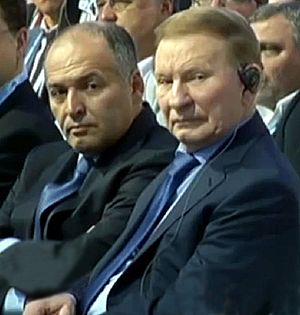 Kuchma and Pinchuk, 12 September 2014