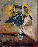 Matisse - Vase of Sunflowers (1898)