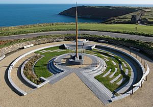 Memorial Garden at the Lusitania Museum & Signal Tower, Old Head, Kinsale