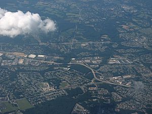 Aerial view of Ogletown