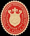 Siegelmarke Stadt-Bezirksamt D. Tuzla W0301738
