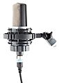 AKG C214 condenser microphone with H85 shock mount