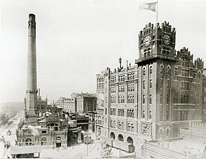 Anheuser Busch Brewery Brew House and Boiler House, Ninth and Pestalozzi Streets