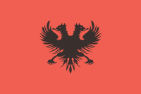 Flag of Aladro Kastrioti (1902)