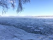 Ice on Green Lake