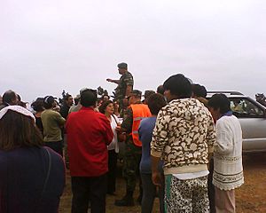 Militaries in the La Cruz Hill