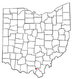 Location of South Webster, Ohio