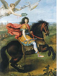 Pierre Mignard - Ludwig XIV. zu Pferde - hi res 1200dpi