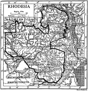 Rhodesia map EB1911