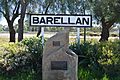 Barellan Train Station Sign 003