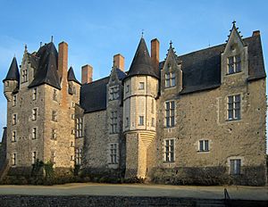 Bauge Castle Loire Valley 2007