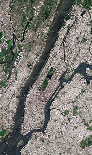 Manhattan by Sentinel-2