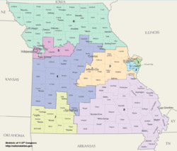 Missouri Congressional Districts, 113th Congress