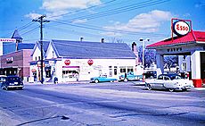 North Frederick Avenue and Brookes Avenue, Gaithersburg, Maryland, February 19, 1956