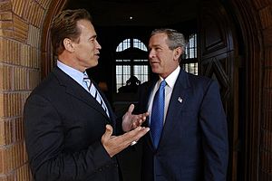 Schwarzenegger Bush