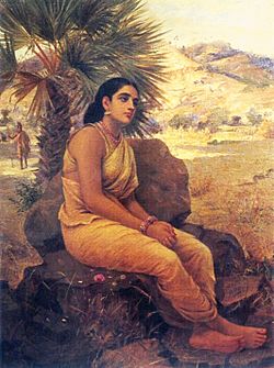 Sitas Exile by Raja Ravi Varma (1848 - 1906).jpg