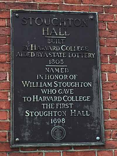 Stoughton Hall Harvard University 