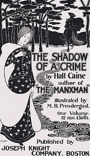 The shadow of a crime by Hall Caine