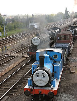 Thomas, Henry, Duck and troublesome trucks at Kidderminster