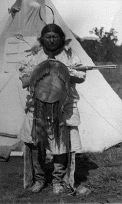 1891 White Horse Kiowa chief anagoria
